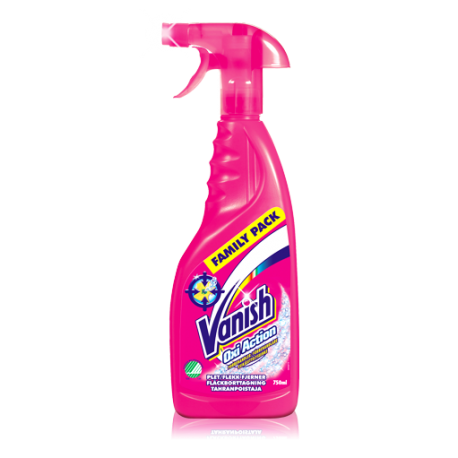 vanish spray oxi wash pre 500ml action stain remover fabric laundry